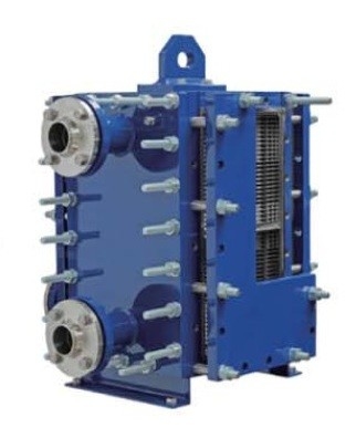 Easy Cleaning Fully Welded Plate Heat Exchanger Block Type High Efficient
